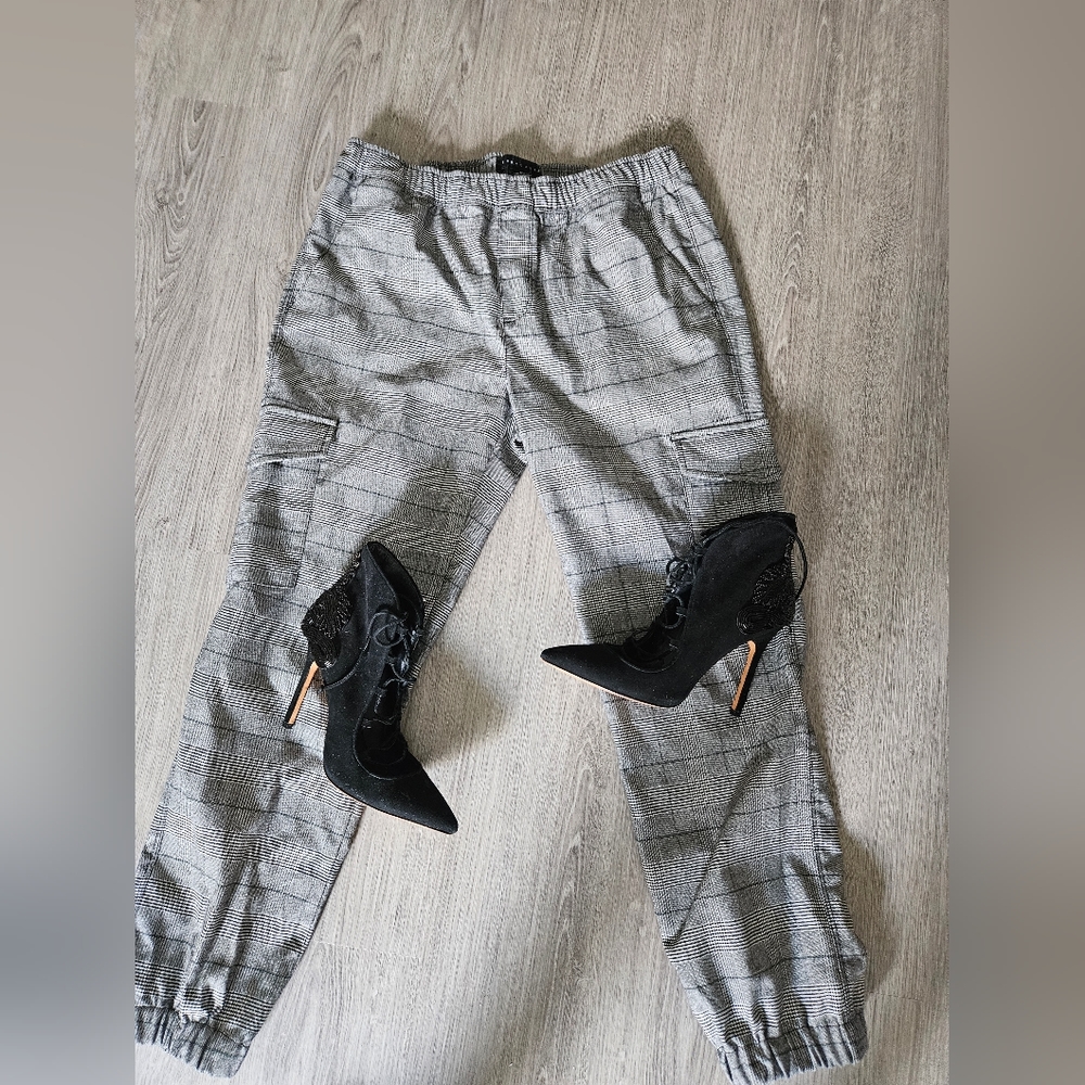 Sanctuary plaid cargo pants
